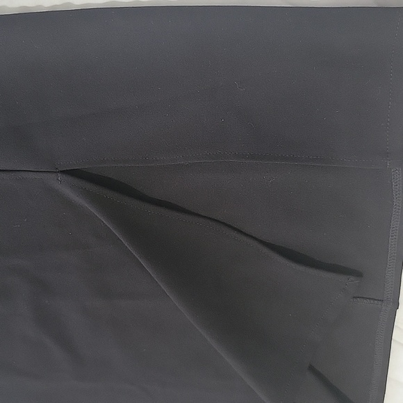 EXCHIC Women’s Pencil Skirt Bodycon Business Skirt Side Slit Hem - Picture 3 of 10